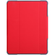 STM Goods Dux Plus Duo Carrying Case for 10.5" Apple iPad Air (3rd Generation), iPad Pro - Transparent, Red