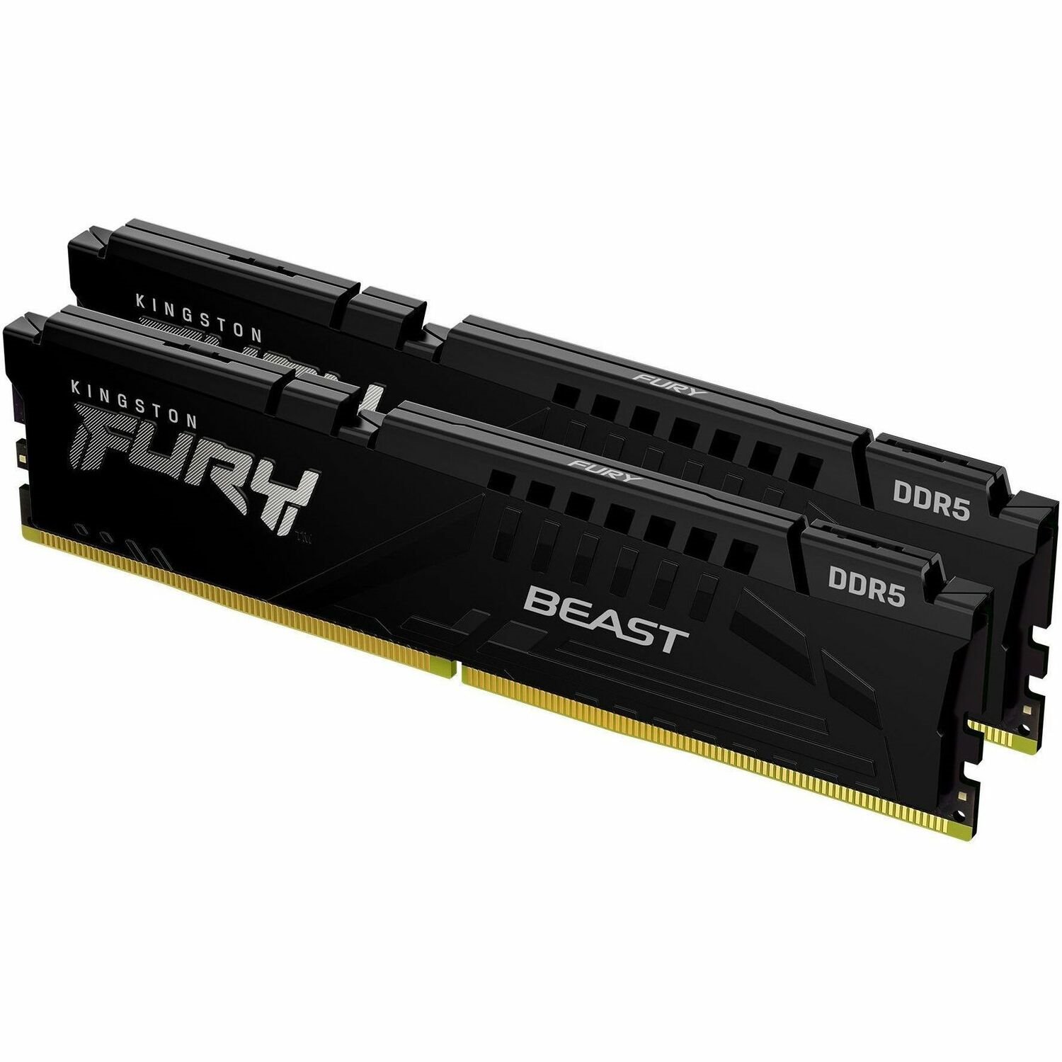 Kingston FURY Beast RAM Module - 64 GB (2 x 32GB) - DDR5-6000/PC5-48000 DDR5 SDRAM - 6000 MHz Dual-rank Memory - CL30 - 1.40 V