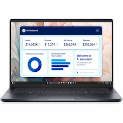 Dell Pro 14 Premium PA14250 14" Clamshell Copilot+ PC Notebook - Full HD Plus - Intel Core Ultra 5 236V - vPro Technology - 16 GB - 512 GB SSD - English (US) Keyboard - Magnetite