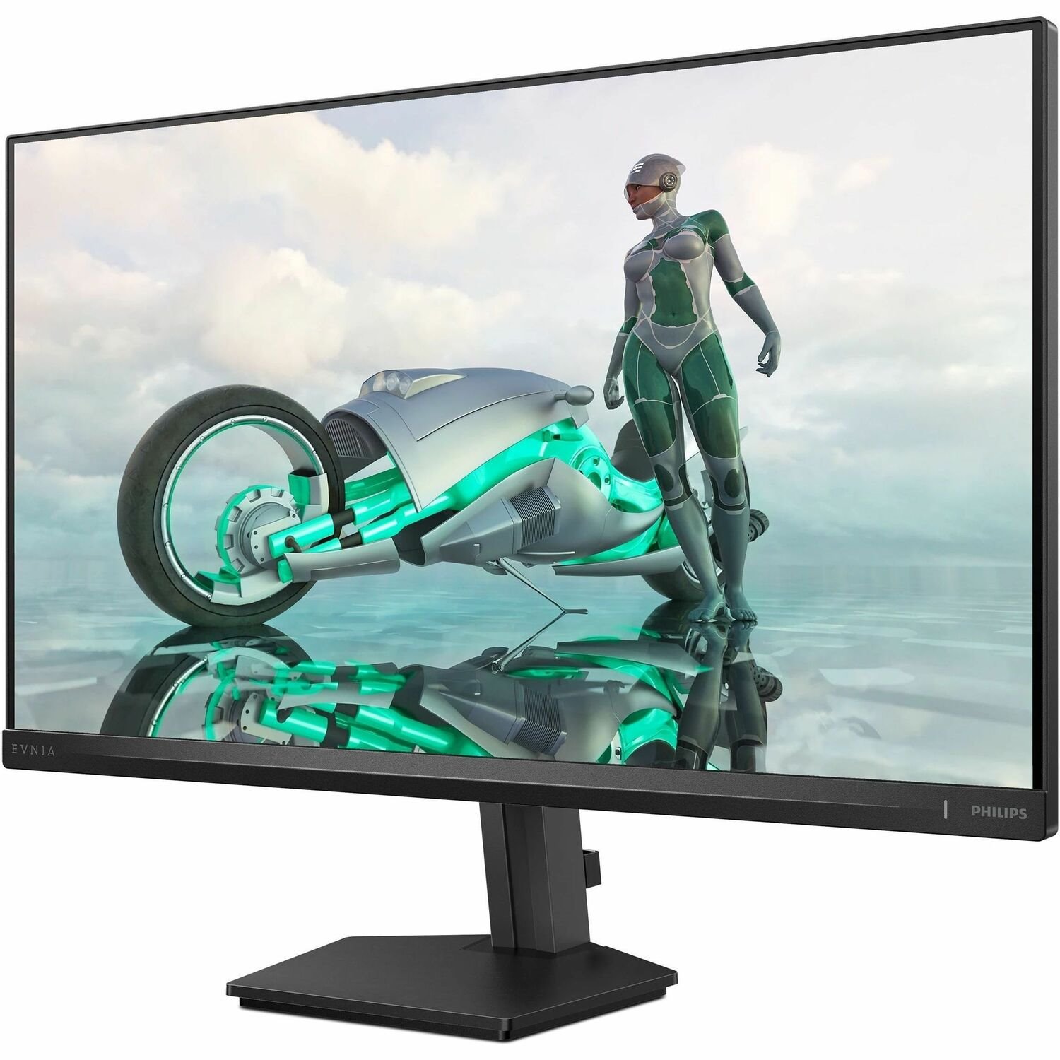 Evnia 27M2N3500PF 27" Class WQHD Gaming LED Monitor - 16:9 - Textured Charcoal, Carbon