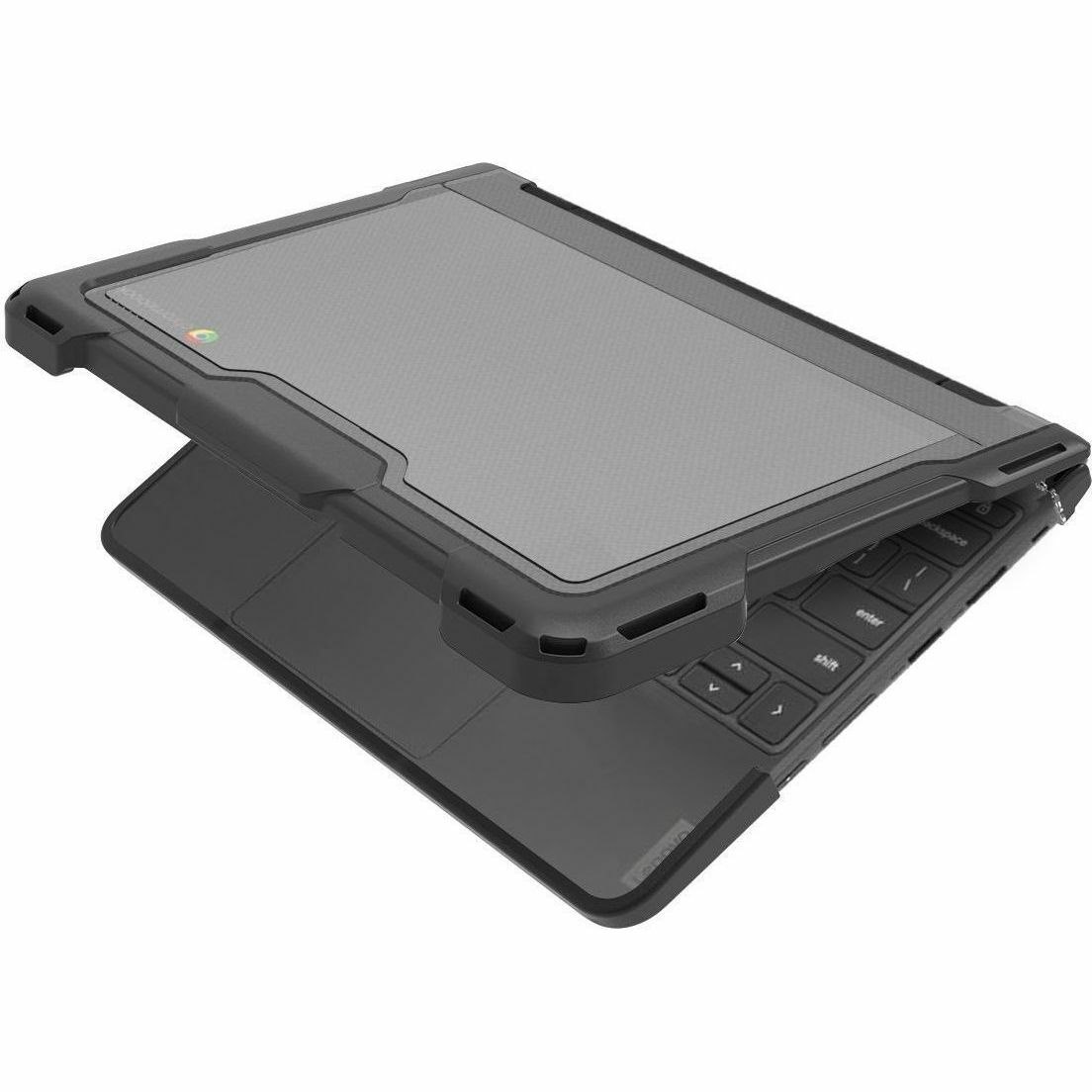 tech air Classic pro Case for Lenovo Chromebook - Clear, Black