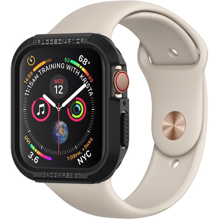 Spigen Rugged Armor Case for Apple Apple Watch - Black