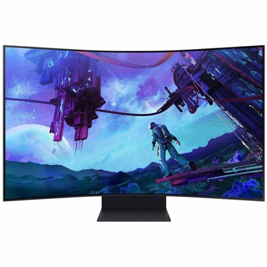 Samsung Odyssey Ark S55CG970NN 55" Class 4K UHD Curved Screen Gaming LED Monitor - 16:9 - Titan Black