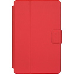 Targus SafeFit THZ78403GL Carrying Case (Folio) for 21.6 cm (8.5") Samsung, Apple, HP, Lenovo, Acer, Asus Tablet - Red