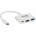Eaton Tripp Lite Series USB-C Multiport Adapter - 4K 60 Hz HDMI, USB-A and USB-C Hub Ports, USB 3.2 Gen 1, 140W PD Charging, HDR, HDCP 2.3