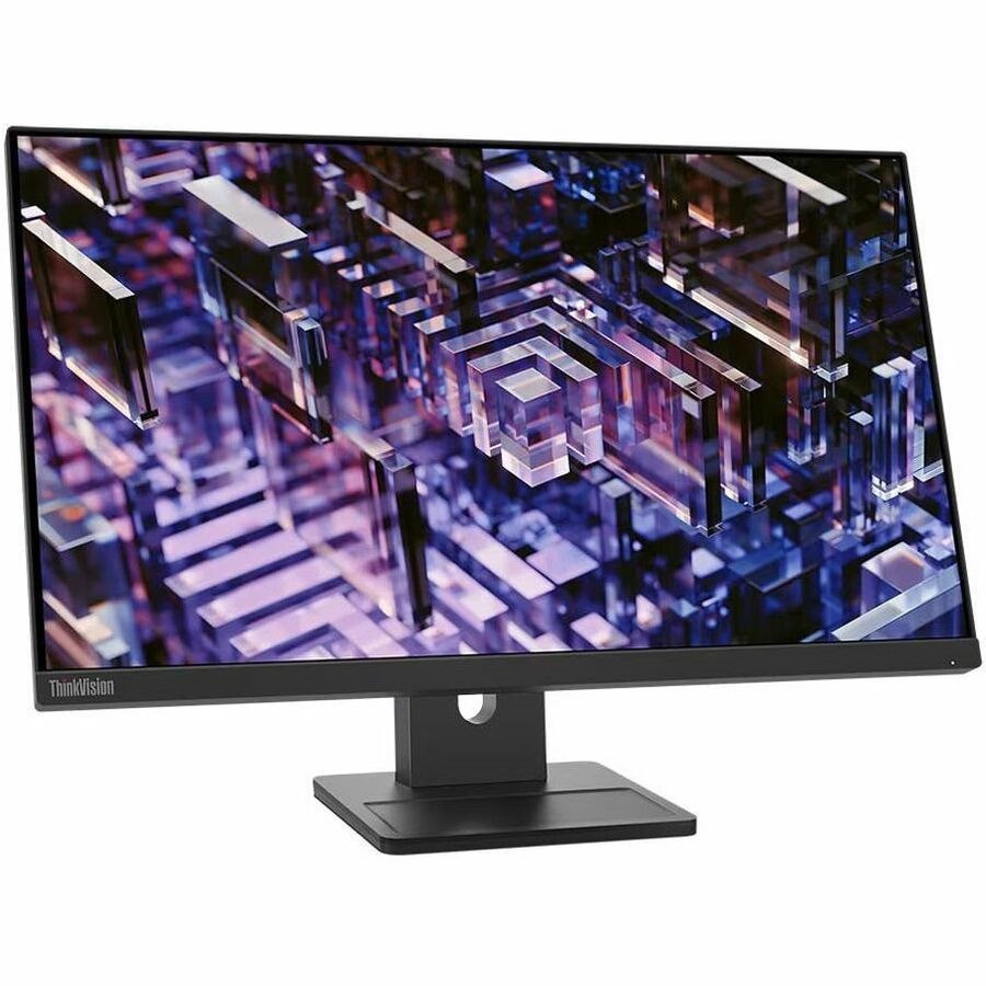 Lenovo ThinkVision E24q-30 24" Class WQHD LED Monitor - 16:9 - Raven Black