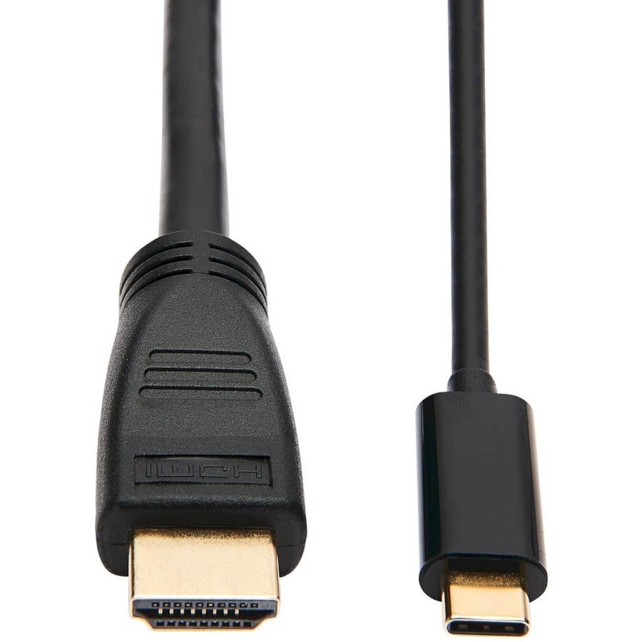 Eaton Tripp Lite Series USB-C to HDMI Active Adapter Cable (M/M), 4K 60 Hz, 4:4:4, HDCP 2.2, Mid-Cable Adapter, Black, 10 ft. (3.1 m)
