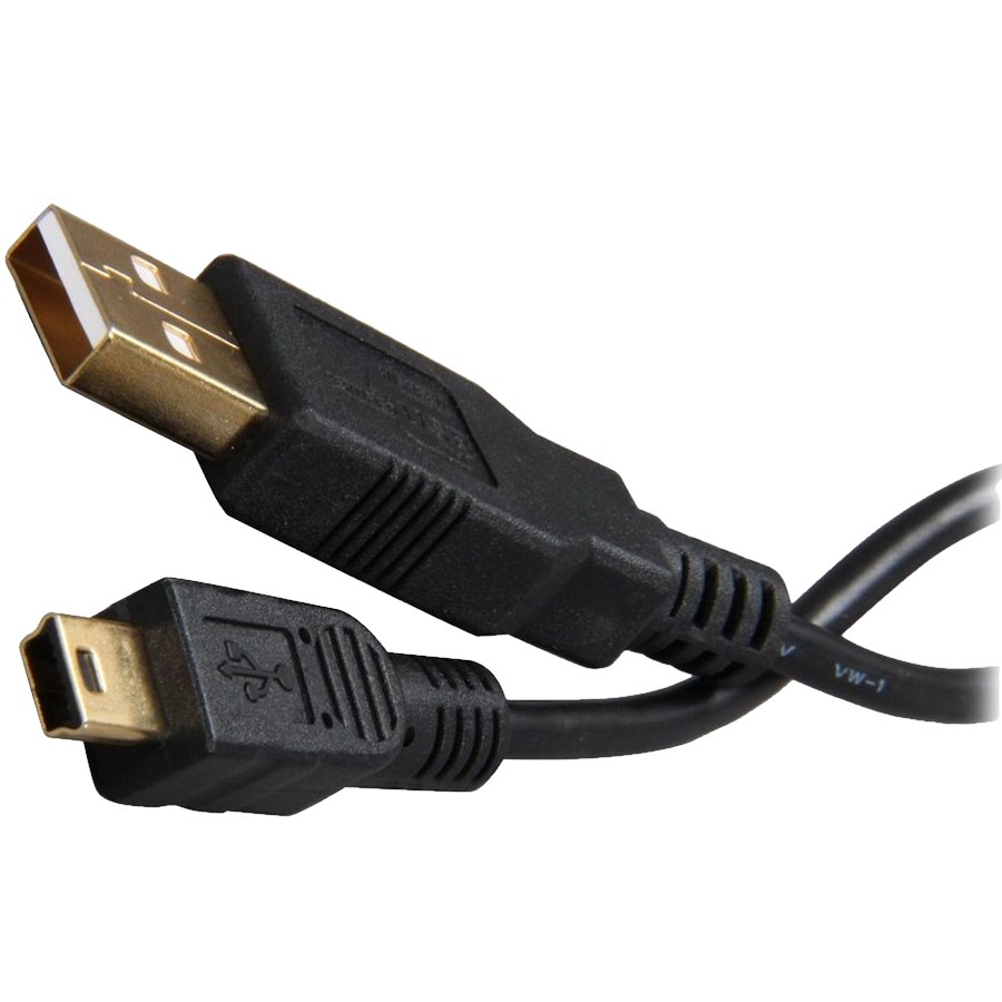 Rosewill RCAB-11023 1.5 FT USB 2.0 A Male to Mini B 5 Pin Male Cable