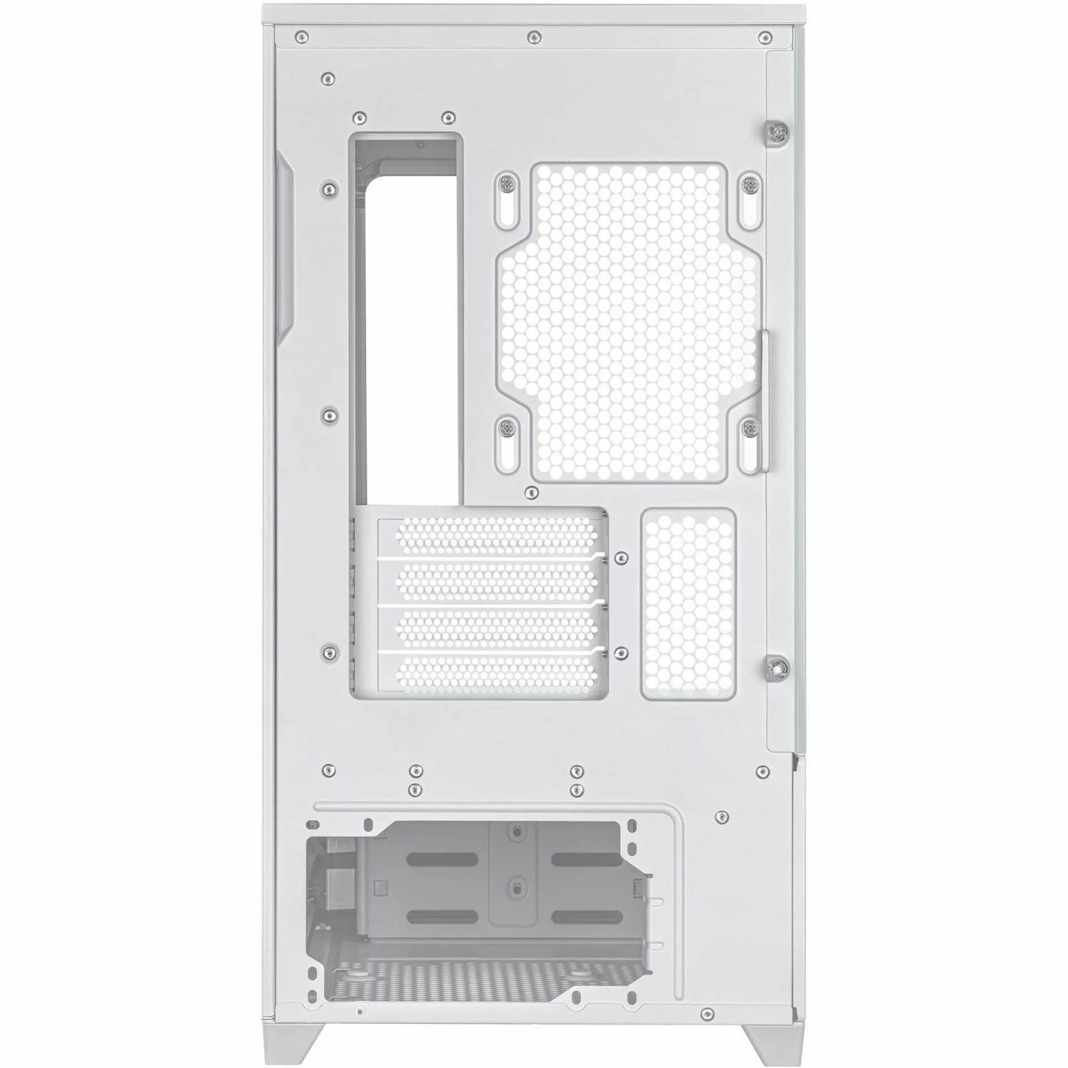 Asus Prime ASUS Prime AP202 Computer Case - Micro ATX, Mini ITX Motherboard Supported - Micro Tower - Tempered Glass - White