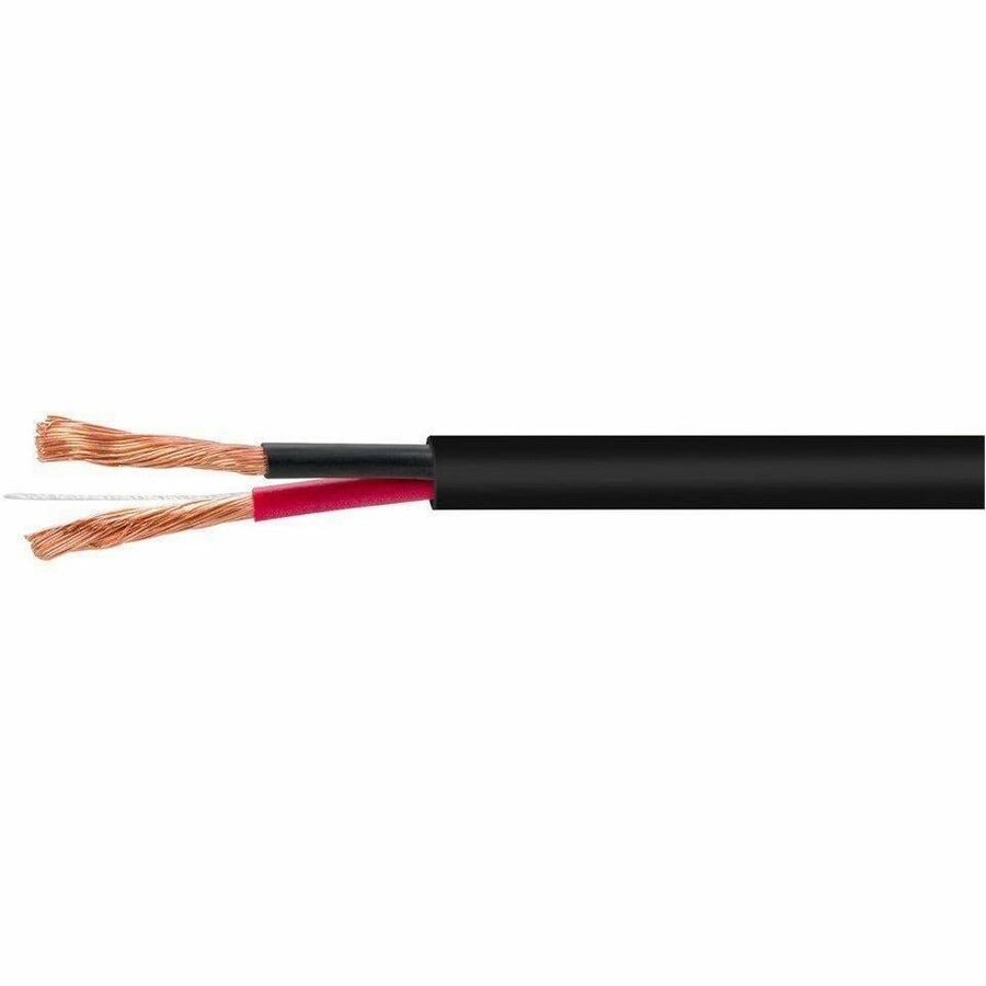 Monoprice Speaker Wire CL2 Rated 2-Conductor 18Awg 50FT Black