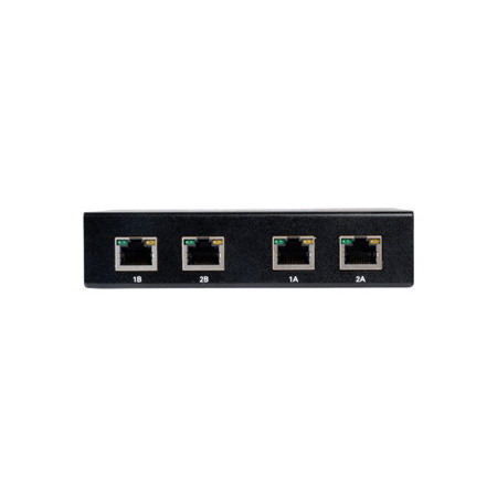 Eaton Tripp Lite Series 2-Port DVI over Cat5/6 Splitter/Extender, Box-Style Transmitter for Video, Dual-Display DVI-D, 200 ft. (60 m), TAA