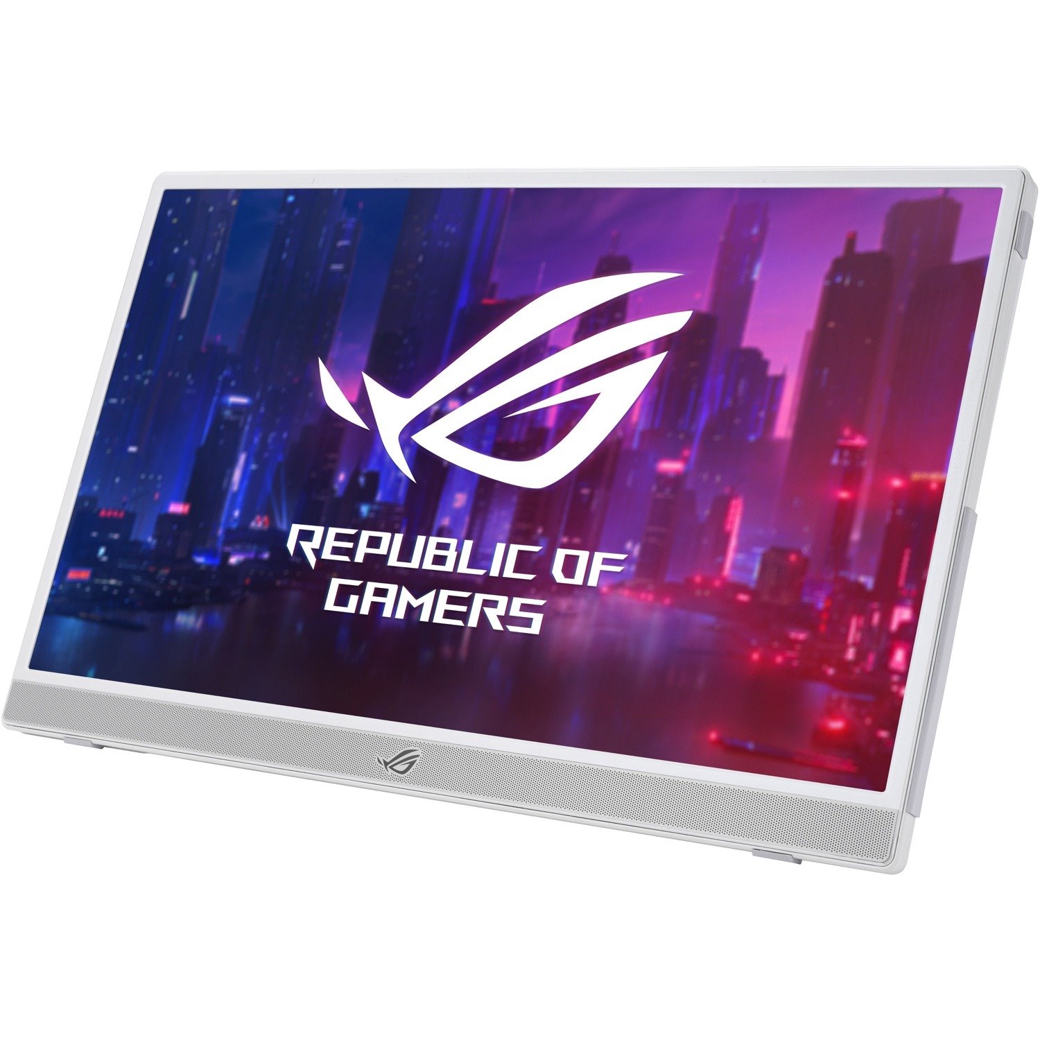 Asus ROG Strix XG16AHP-W 16" Class Full HD Gaming LCD Monitor - 16:9 - White