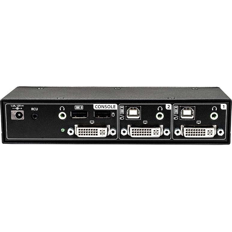 Vertiv Cybex SC820 Secure KVM | Single Head | 2 Port| Dual-link DVI-D | NIAP| 4K