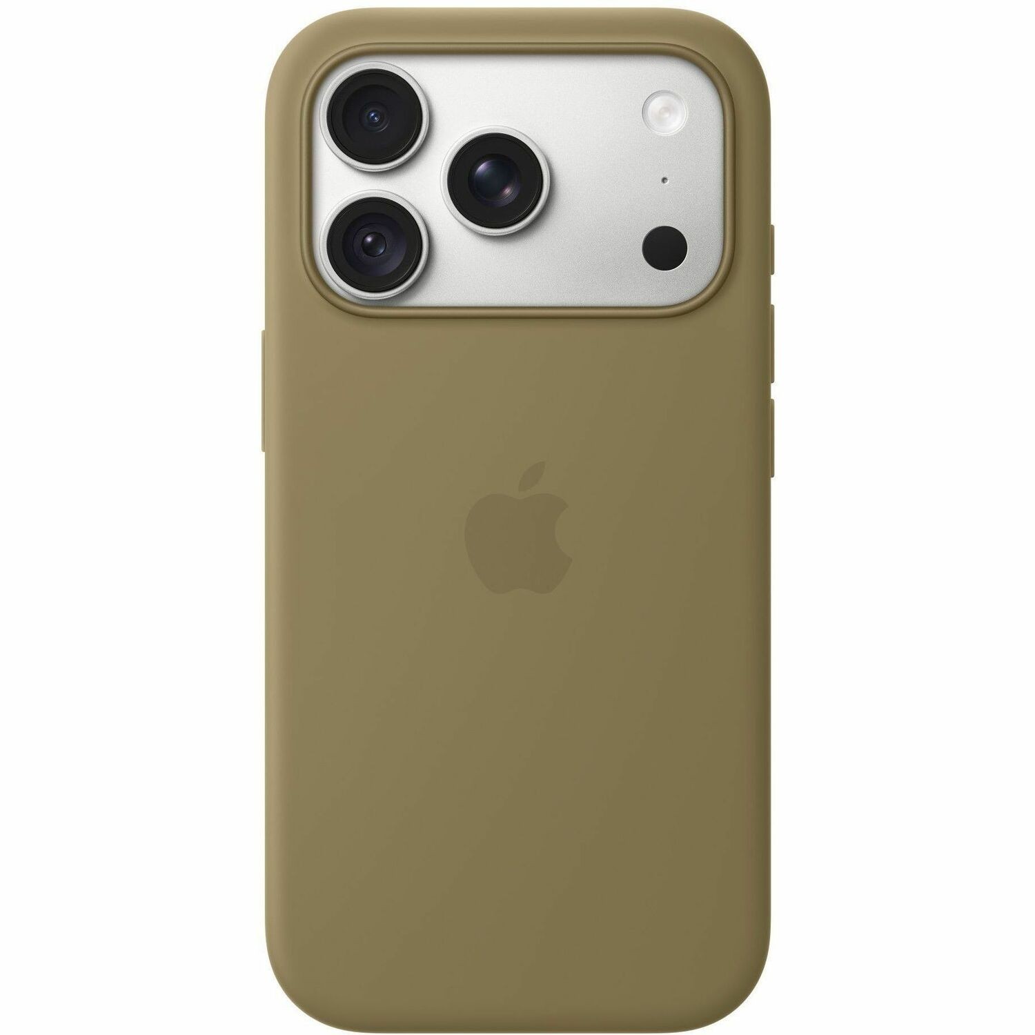 Apple Silicone Case Magsafe Iphone18pro Olive