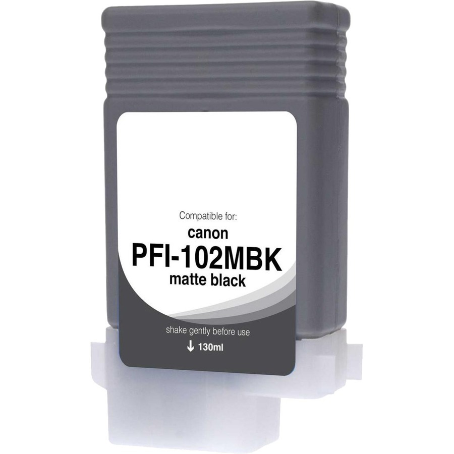 WF Non-OEM New Matte Black Wide Format Ink Cartridge for Canon PFI-102 (0894B001)