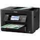 Epson WorkForce Pro WF-4820 Inkjet Multifunction Printer-Color-Copier/Fax/Scanner-4800x2400 dpi Print-Automatic Duplex Print-33000 Pages-250 sheets Input-1200 dpi Optical Scan-Color Fax-Wireless LAN-Epson Connect-Android Printing-Mopria