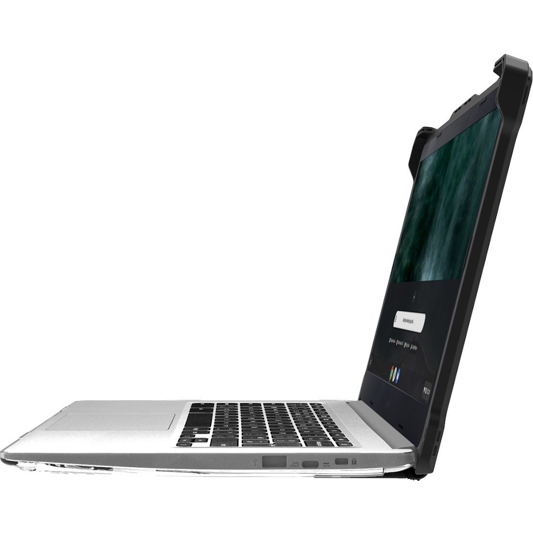 MAXCases Extreme Shell-L Rugged Case for Dell Chromebook - Textured - Black - TAA Compliant