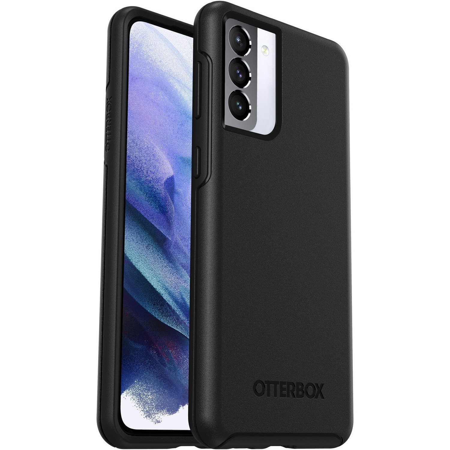 OtterBox Symmetry Case for Samsung Galaxy S21+ 5G Smartphone - Black