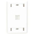 Black Box GigaStation2 1 Socket Network Faceplate