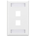 Black Box GigaStation2 2 Socket Network Faceplate