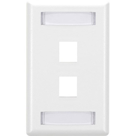 Black Box GigaStation2 2 Socket Network Faceplate