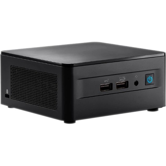 Intel NUC 12 Pro NUC12WSHv70Z Barebone systeem - Mini-pc - Socket BGA-1744 - Core i7 12e generatie i7-1270P Dodecacore (12-core)