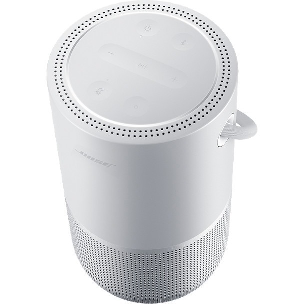 Bose Portable Bluetooth Smart Speaker - Google Assistant, Alexa Supported - Silver