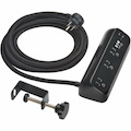 Eaton Tripp Lite Series Protect It! 3-Outlet Surge Protector with 2 USB-C Ports - 5-15R Outlets, 900 Joules, 30W PD Charging, Desk Clamp, 10 ft. (3 m) Braided Cord, Black