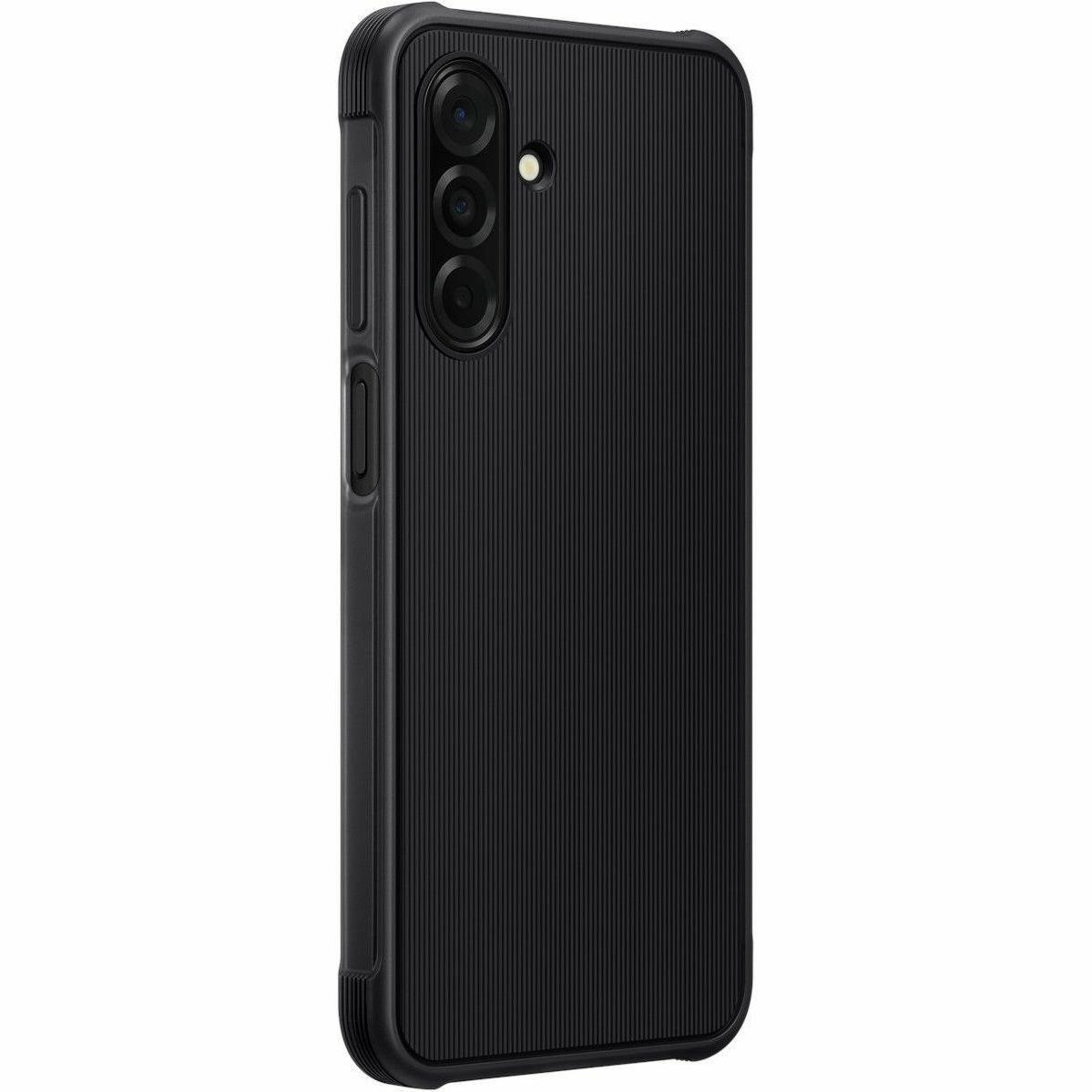 Samsung Rugged Carrying Case for 17 cm (6.7") Samsung Galaxy A26 Smartphone - Black
