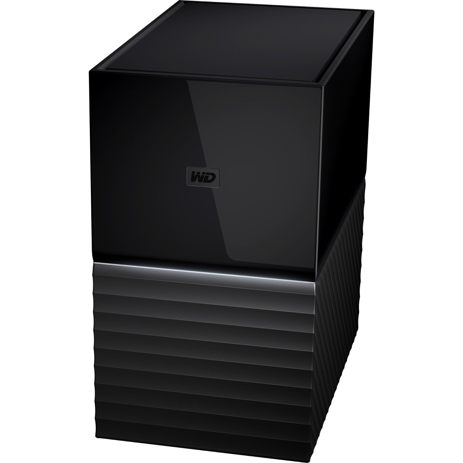 WD My Book Duo WDBFBE0080JBK-AESN 2 x Total Bays DAS Storage System - 8 TB HDD Desktop