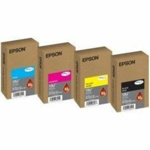 Epson DURABrite Pro T13U Original High Yield Inkjet Ink Cartridge - Yellow Pack