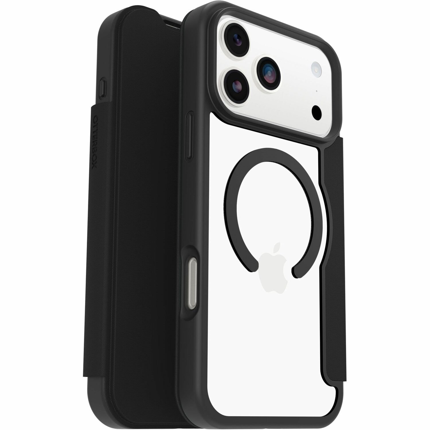 OtterBox React Draagtas/-koffer (Folio) Apple iPhone 17 Pro Max Smartphone - Zwart