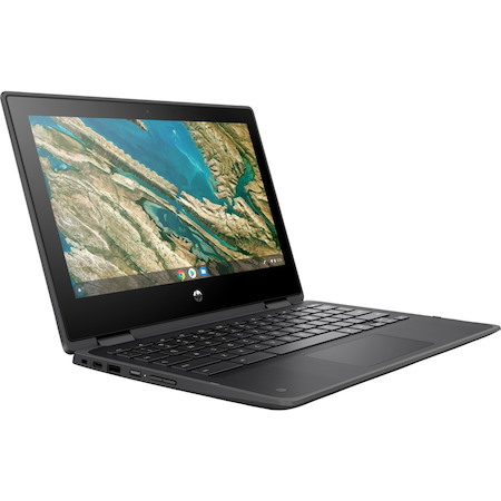 HP Chromebook x360 11 G3 EE 11.6" Touchscreen Rugged Convertible 2 in 1 Chromebook - HD - Intel Celeron N4020 - 4 GB - 32 GB Flash Memory - English Keyboard