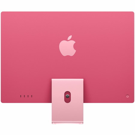 Apple iMac MWV43X/A All-in-One Computer - Apple M4 - 16 GB - 256 GB SSD - 24" 4.5K - Desktop - Pink