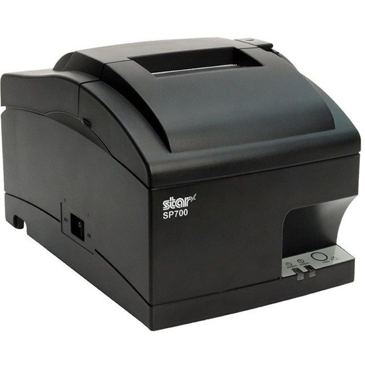 Star Micronics Dot Matrix Printer SP742ME GRY US - Ethernet - Gray - Receipt Printer - 4.7 Lines Per Second - Carbon Copy Printing - Auto Cutter