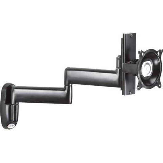 Chief Height Adjustable Single Display Wall Mount - Black