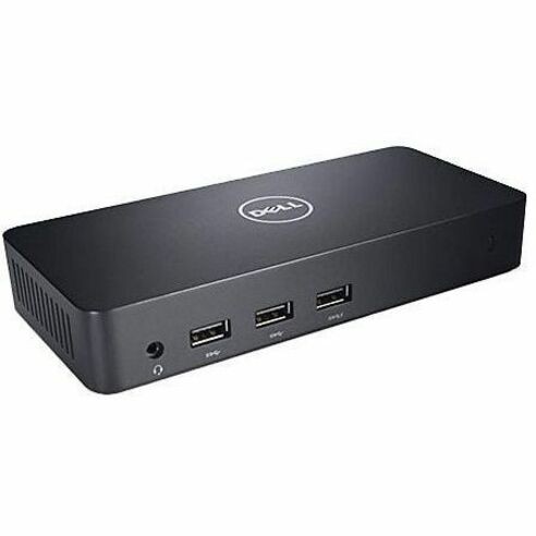 Dell USB Docking Station for Notebook, Mobile Workstation - Black
