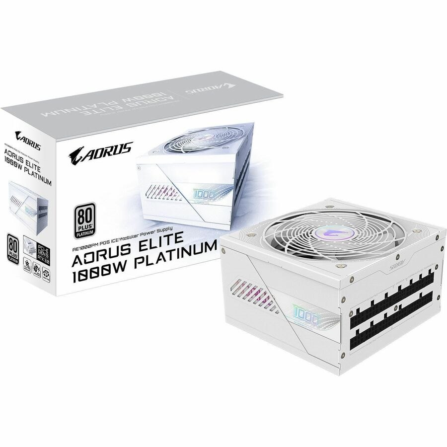 GIGABYTE GP-AE1000PM PG5 ICE ATX 3.0, ATX12V v3.0 Modular Power Supply