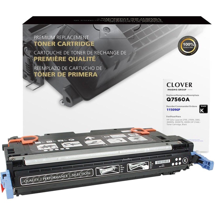 Clover Imaging Remanufactured Black Toner Cartridge for HP 314A (Q7560A)