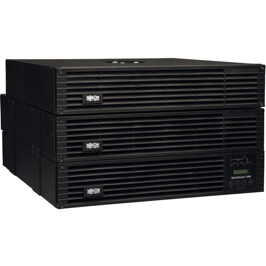 Tripp Lite by Eaton SmartOnline 208/120V or 240/120V 6kVA 5.4kW On-Line Double-Conversion UPS, Extended Run, SNMP, Webcard, 6U Rack/Tower, USB, DB9 Serial