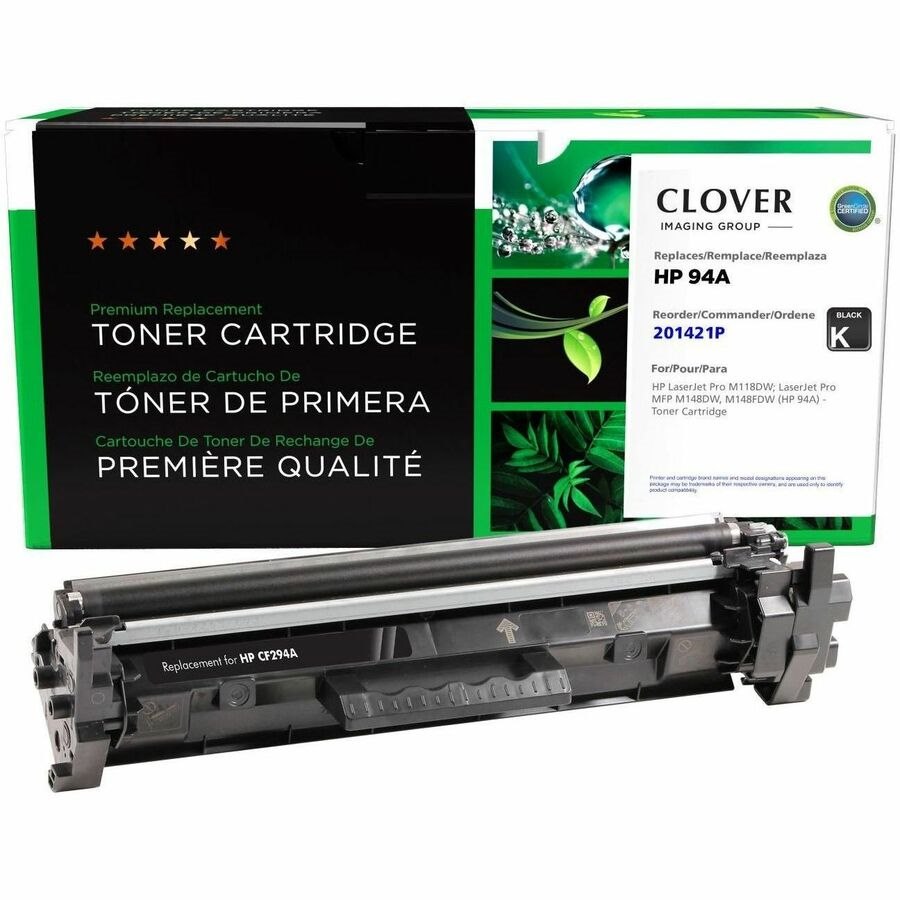 Clover Imaging Remanufactured Toner Cartridge for HP 94A (CF294A)