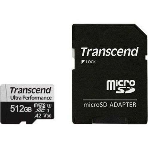 512GB MICROSD W/ ADAPTER UP TO 160MB/S