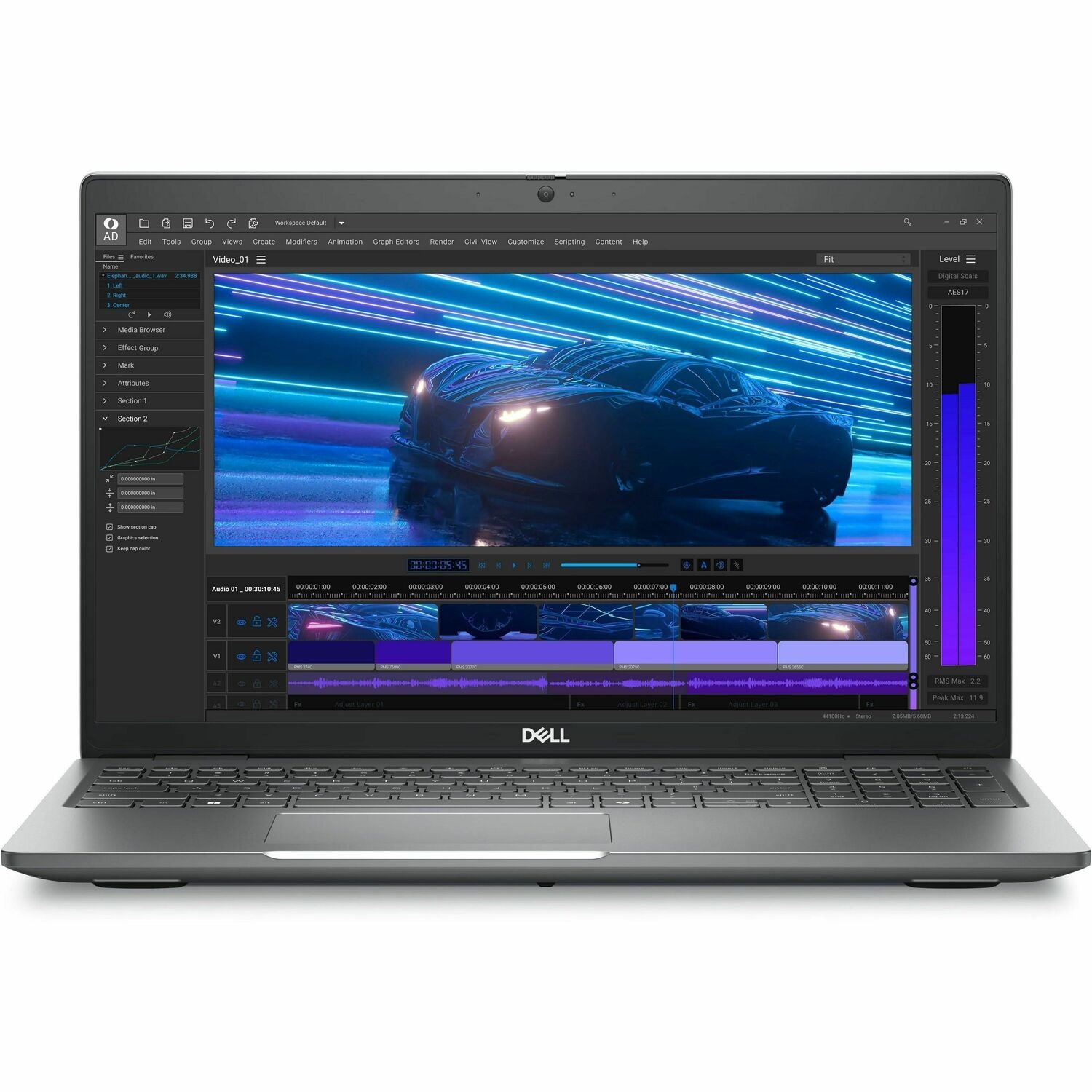 Dell Precision 3000 3591 15.6" Mobile Workstation - Full HD - 60 Hz - Intel Core Ultra 7 155H - vPro Technology - 16 GB - 512 GB SSD - English (US) Keyboard - Titan Gray