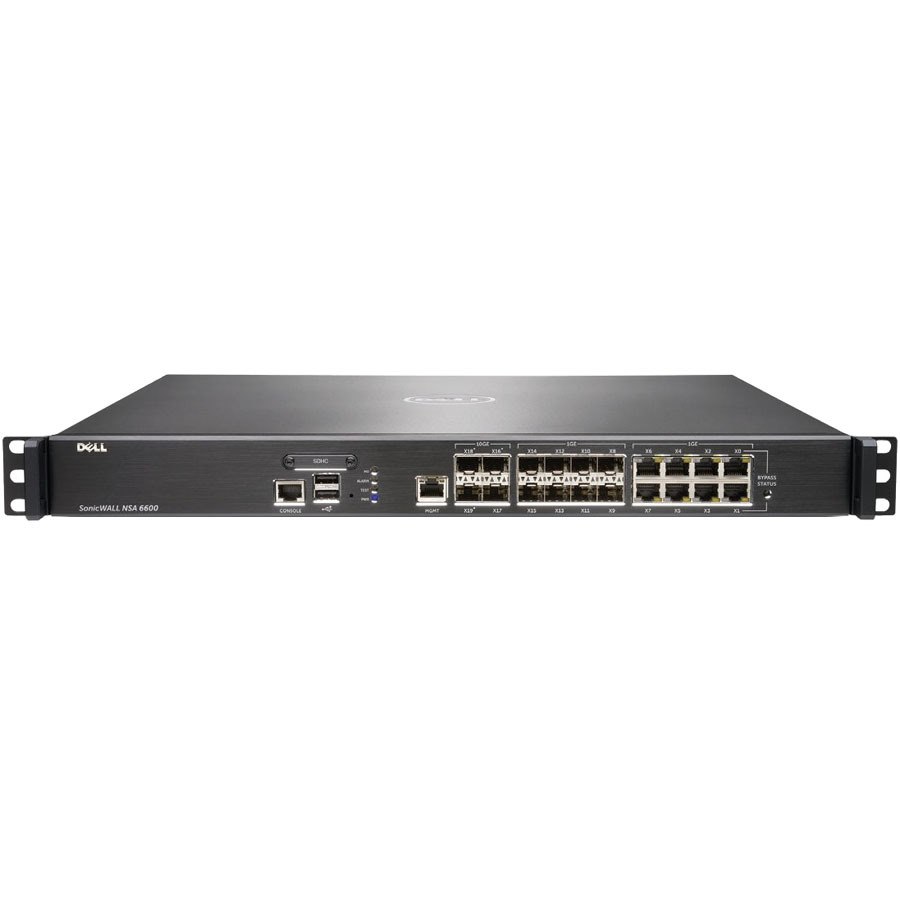 SonicWall 6600 Network Security/Firewall Appliance - 2 Year Support/Service - TAA Compliant