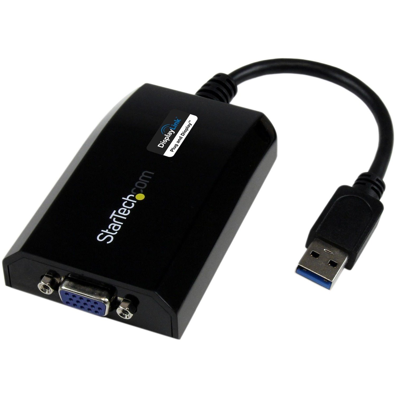 StarTech.com USB 3.0 to VGA External Video Card Multi Monitor Adapter for Mac / PC, USB Graphics Card, 1920x1200 - replaced by USB2VGAPRO2