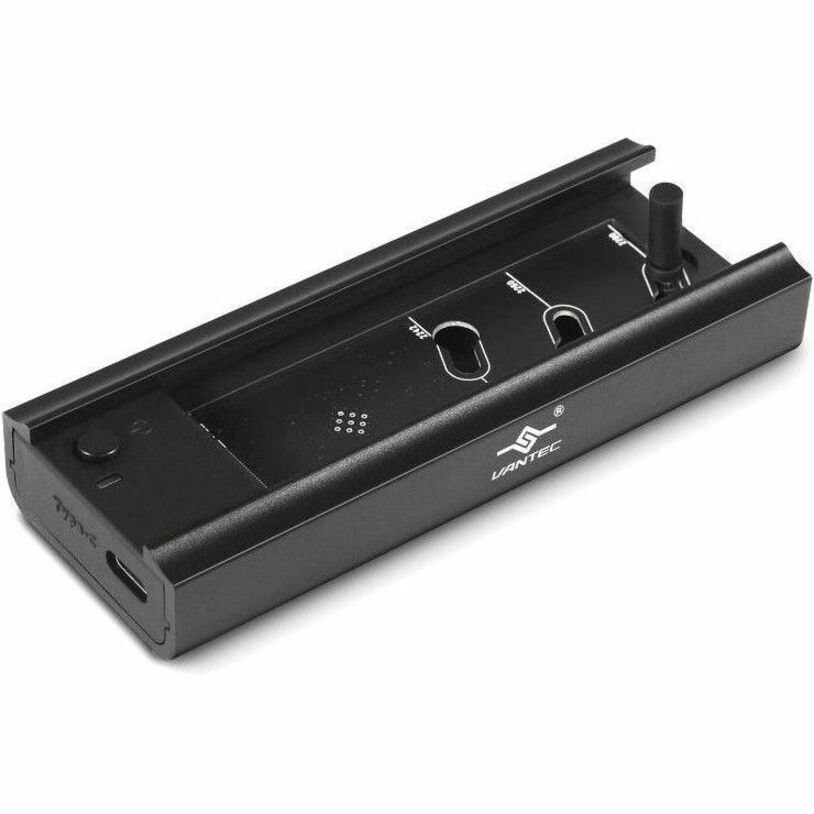 Vantec Nexstar SX NST-D209C3-BK Drive Dock PCI Express NVMe, Serial ATA, M.2 - USB 3.2 (Gen 2) Type C Host Interface - UASP Support