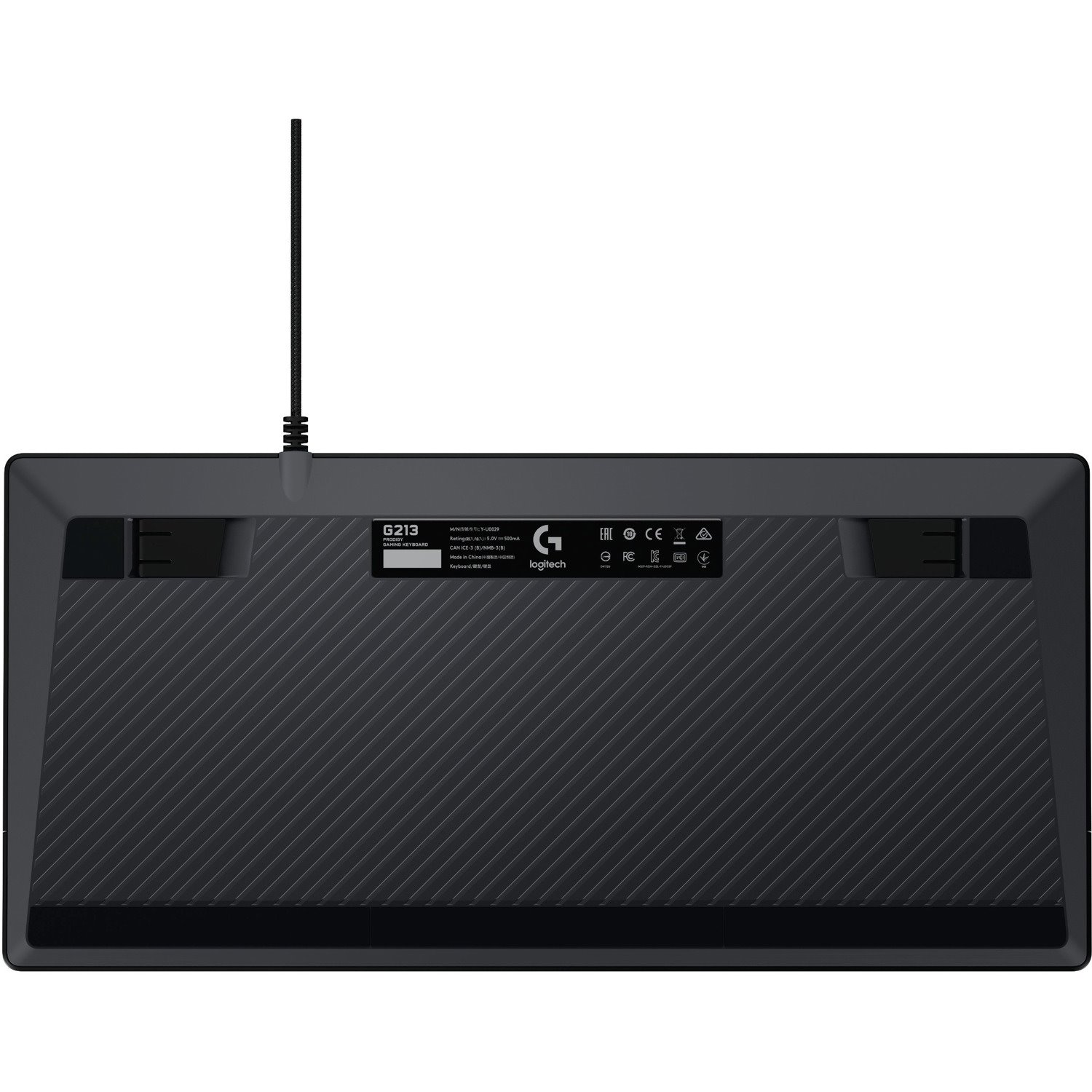 Logitech G213 Keyboard - Cable Connectivity - USB Interface