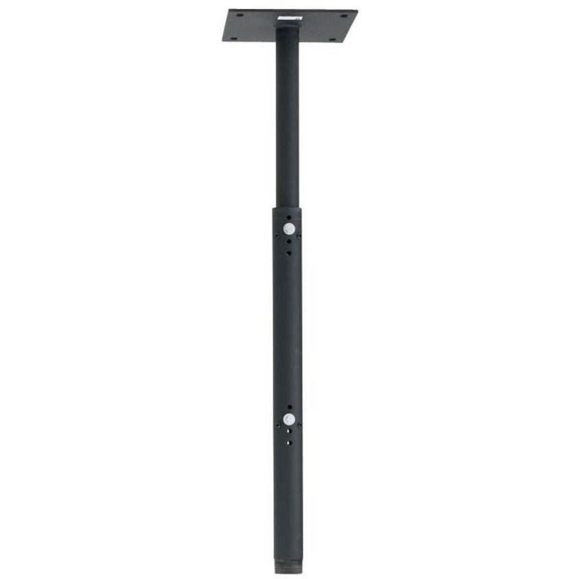 Chief 8" Ceiling Plate with 1.5" NPT 24-46" Extension Column - Black