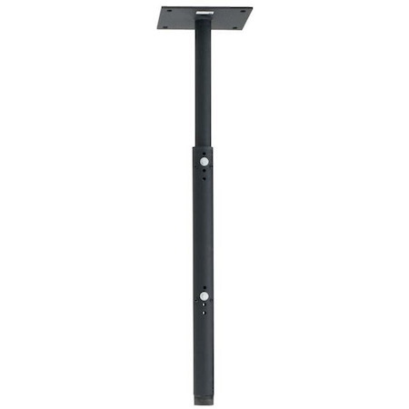 Chief 8" Ceiling Plate with 1.5" NPT 24-46" Extension Column - Black