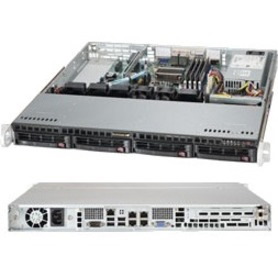 Supermicro SuperServer 5018A-MHN4 1U Rack Server - 1 Atom C2758 2.40 GHz - Serial ATA/300, Serial ATA/600 Controller